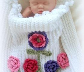 Roses Baby Girl Blanket