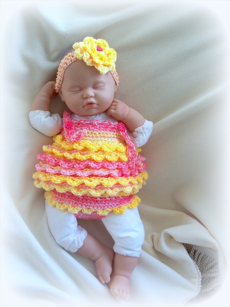 413 New baby headbands in philippines 110 Baby Girl Crochet Diaper Cover, Headband And Dress Set on Luulla 